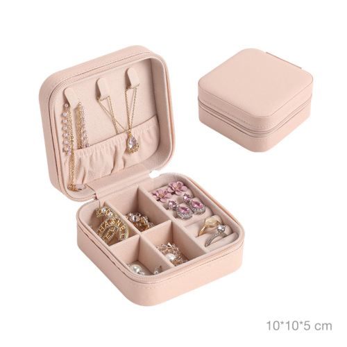 Small Portable Cute Travel Jewelry Case / Boîte de stockage de bijoux